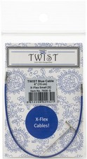 ChiaoGoo TWIST X-Flex Cable Small Diameter 6"-Blue - 7606-S
