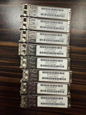 LOT OF 8 SEI SPP-5100SR-GL 10GBASE-SR 850NM SFP