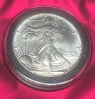 1994 American Silver Eagle Coin One Troy oz .999 Bullion