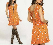 Free People Like A Lady Mini Dress - Size XS - Floral Print