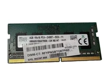 SK Hynix HMA851S6AFR6N-UH 4GB 1Rx16 PC4-2400T-SC0-11 Laptop Memory