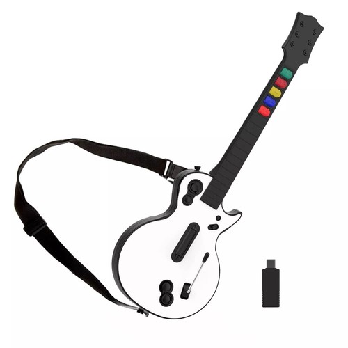 Controlador de guitarra inalámbrico 2.4G para PS3 PC Guitar Hero Clone Hero Rock Band - Imagen 13 de 18