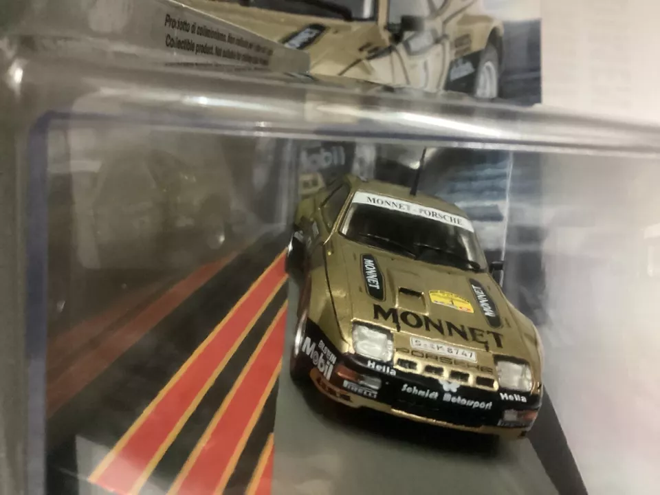 IXO PORSCHE 924 CARRERA GTS  1981  Rally Hessen , die-cast 1/43, Nuova in teca - Immagine 3 di 4