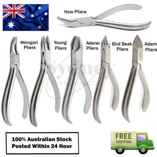 Dental Wire Bending & Loop Forming Clasp Bend Archwire Orthodontic Pliers Lab - Bild 1 von 11