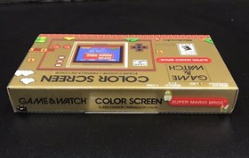 NEW Nintendo Game and Watch Super Mario Bros Color Screen Handheld Console