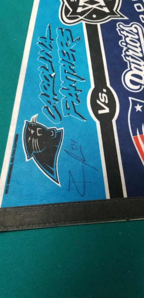 СУПЕРКУБОК XXXVIII ВЫМПЕЛ ПАТРИОТЫ ПРОТИВ ПАНТЕР 2004 автограф - Изображение 2 из 4