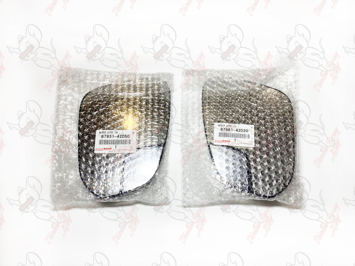 Genuine Toyota Heated Side Mirror Glass Set For RAV4 & 4Runner - Left & Right, OEM Part