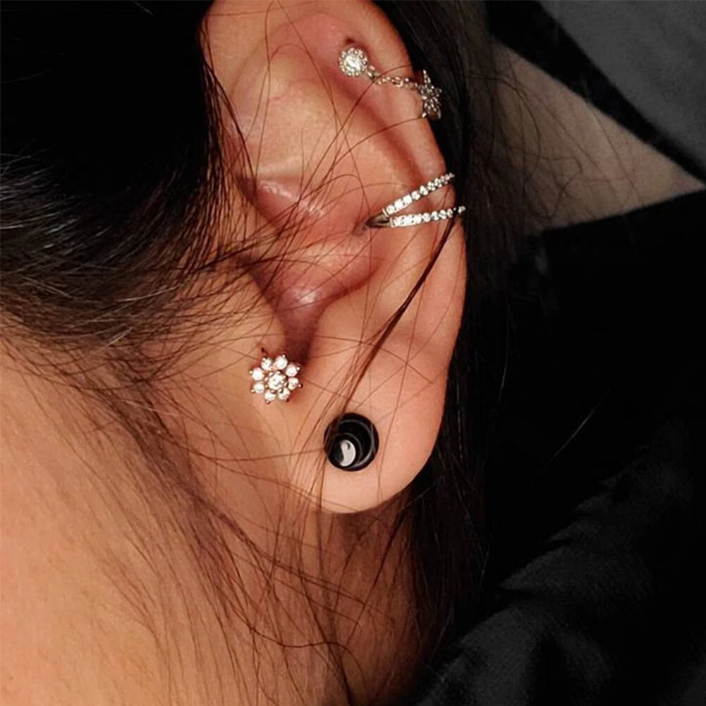 double tragus piercing