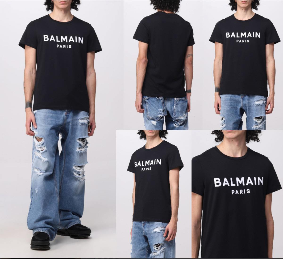 camisetas balmain