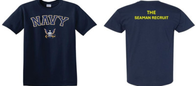 THE SEAMAN RECRUIT *  NAVY EAGLE SHIRT* NAVY OFFICIALLY LICENSED