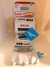 CVS Farmacia Perro Juguete RECIBO DE CORTEZA FURMACIA Chirrido Juguete Todos los Tamaños de Perro Nuevo en Paquete