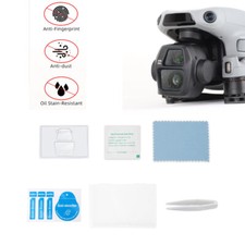 Lens Protector Tempered Film w/Storage Box Explosion-proof For DJI AIR 3S Camera