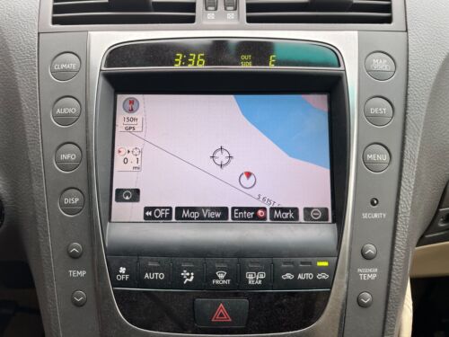 2008 LEXUS GS350 OEM Navigation GPS Display Screen Climate Control 86111-30A20