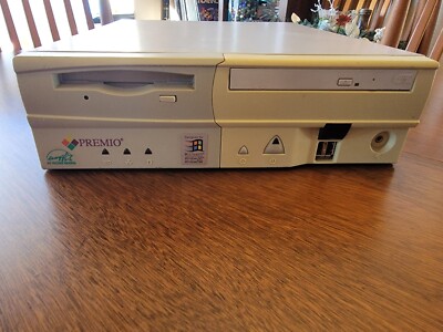 RARE PREMIO Vintage Compact Pentium II Desktop, Windows NT 98, No