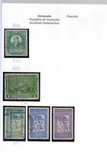 0470 - Wenezuela - partia z 1949 - 1950 stemplowane