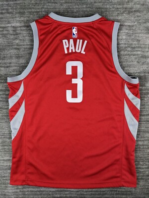 ウェア NIKE NBA HOUSTON ROCKETS 3 PAUL Jersey S New Houston Rockets Nike Jersey Authentic XL Swingman Paul