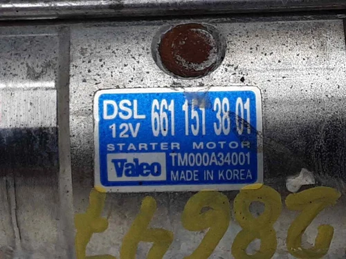 TM000A34001 Démarreur pour SSANGYONG REXTON 270 Xdi Limited 2007 3715992 - Bild 4 von 10