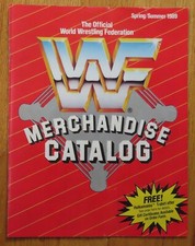 1989 WORLD WRESTLING FEDERATION Merchandise Catalog HULK HOGAN Macho Man Shirts