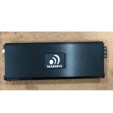 Massive Audio TRIDENT T4 2000 Watts 1 RMS  1 Ohm Mono Block Marine Amplifier