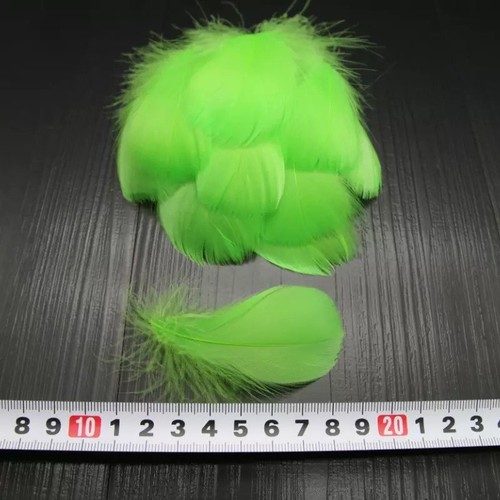 100 pcs Natural Goose Feathers 8-12 Cm Swan Plume DIY Carnival Decoration Craft - Imagen 13 de 49