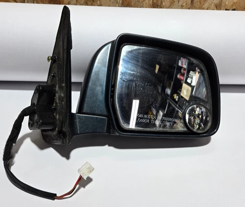 97-98 TOYOTA 4RUNNER RIGHT PASSENGER SIDE  RH DOOR OUTSIDE VIEW MIRROR GREEN #2