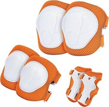 6X Schonerset Kinder Knieschoner Inliner Schu...