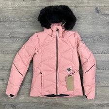 Rossignol Jacket Size Small Womens Cooper Pink Staci Pearly Full Zip Black $350