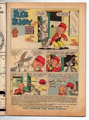 LOONEY TUNES #207 Bugs Bunny DELL Comic 1959 | eBay