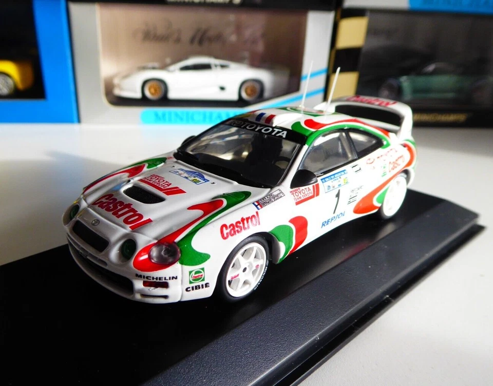 1/43 Minichamps Toyota Celica GT Four Castrol Winner Rally Argentina 1994 Auriol - Immagine 2 di 4