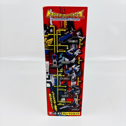 Takara Transformer Legend LGEX GREATSHOT Titan Return Headmaster LG-EX W/box - Picture 3 of 16