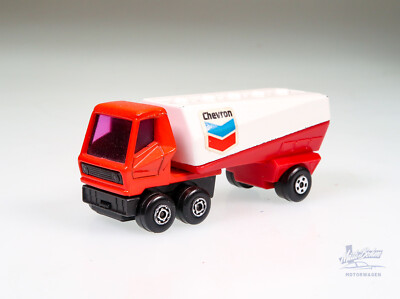 Matchbox Lesney Superfast No. 63 Freeway Gas Tanker Chevron vintage selten rare