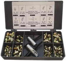 PRO-LUBE Metric 101 Piece E-Z Fit Grease Fitting Kit in Plastic Box