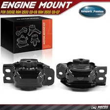 2x Front Left & Right Engine Motor Mount for Dodge Ram 2500 03-08 Ram 3500 03-07