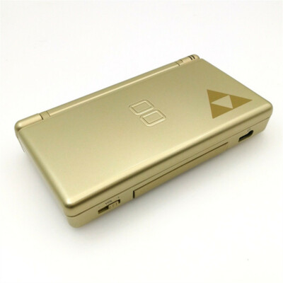 Gold Nintendo DS Lite HandHeld Console System Zelda NDSL Game