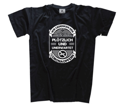 Wir gedenken den Coronaopfern Impfpflicht Plandemie Corona Impfung T-Shirt