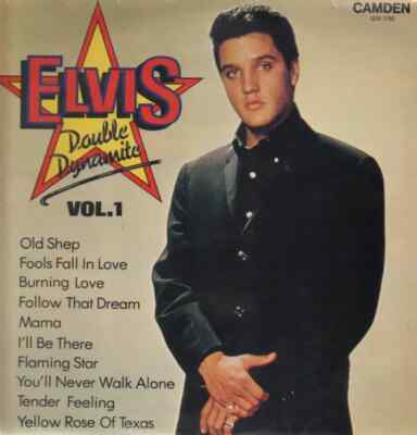 Elvis Presley Double Dynamite! Vol. 1 Camden Vinyl LP