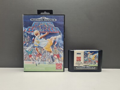EUROPEAN CLUB SOCCER SEGA MEGA DRIVE PAL OVP BOXED - NO MANUAL KEINE ANLEITUNG!