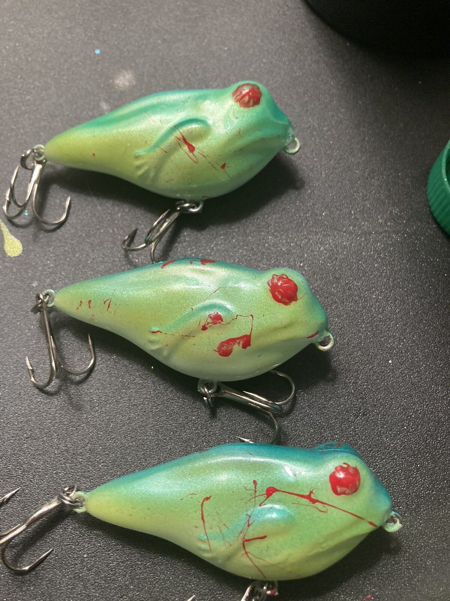 bass fishing custom lure Mach Popper Gift box include 2 Lures 1 Spoon lure and 1 spinner Lure Handmade Custom Painted Fishing Lure