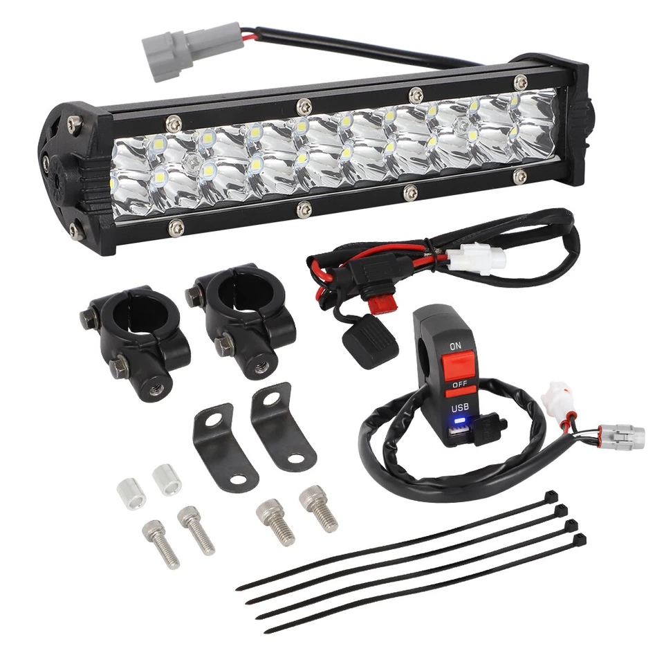 Kit de barra de luz de faros LED de actualización para KX65 KX110 KX125 RMZ250 CRF450R WR250F Foto 4 de 4