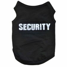 Pet Vest Puppy Clothes Dog Cat T Shirt Princess, K9, Boss, Security-Pick