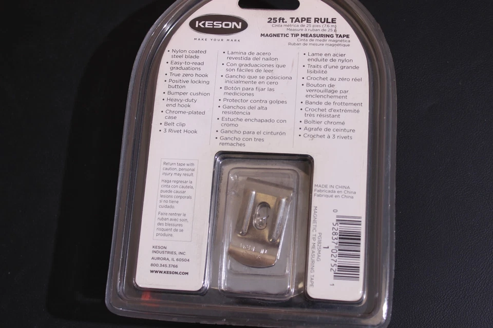 Keson Magnetic Tip 25 ft. Measuring Tape PG1825MAG - Image 3 of 4