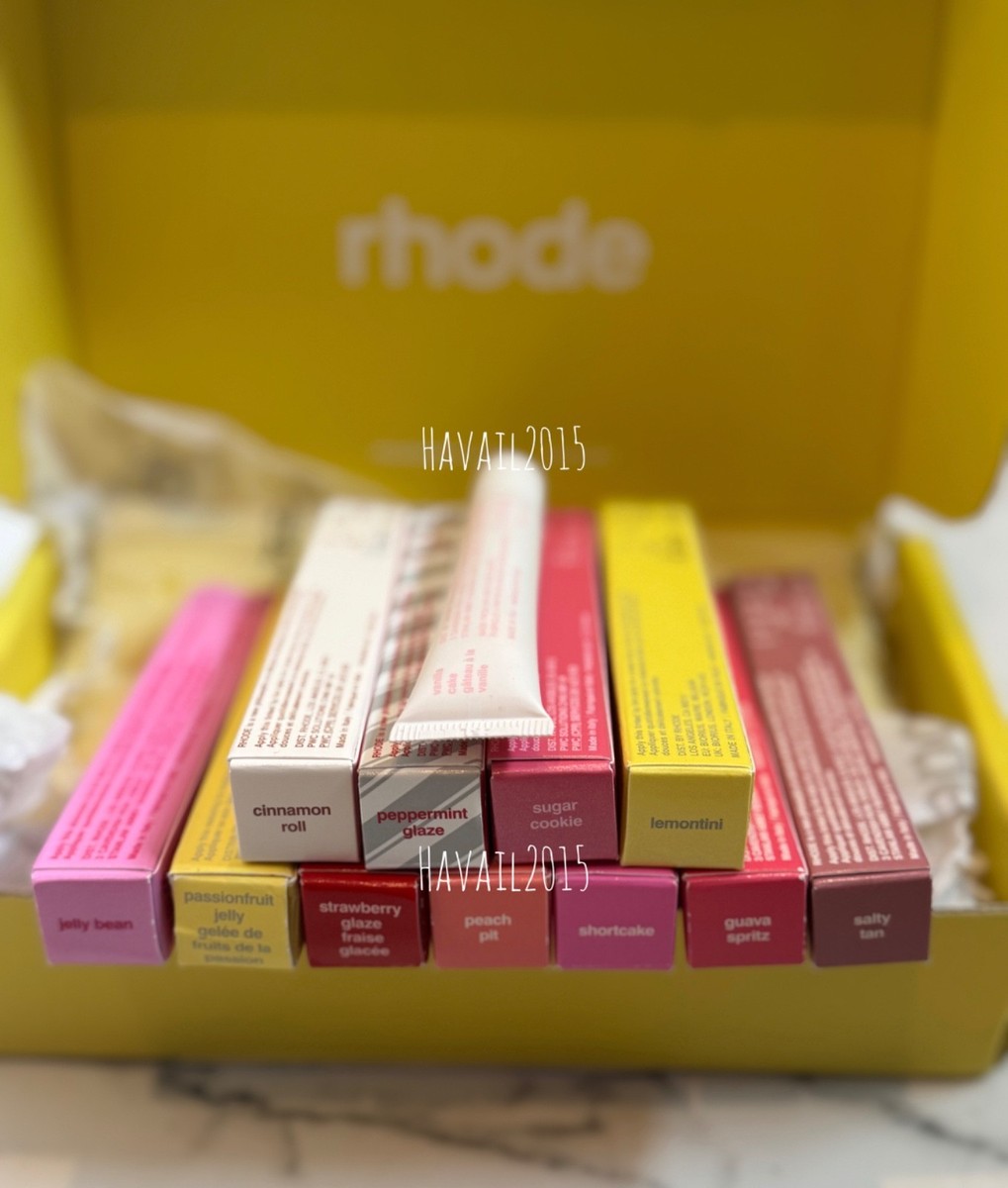 Rhode FULL COLLECTION of Limited Edition Peptide lippies (NIB) OG