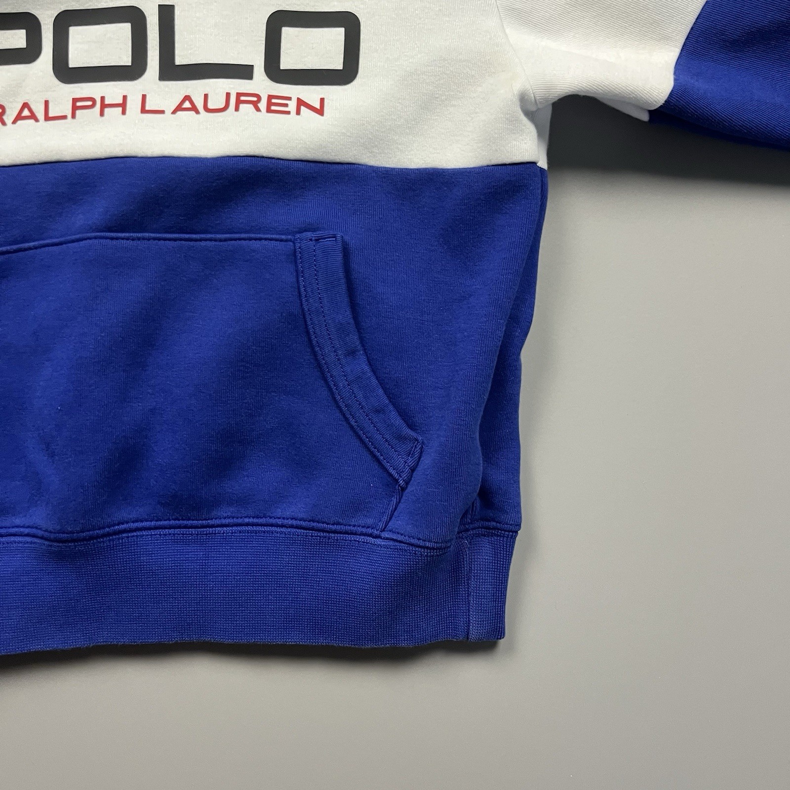 Polo Ralph Lauren Alpine 67 Sweat Track Suit Toddler 4/4T Blue Hoodie Zip Ankle image 6