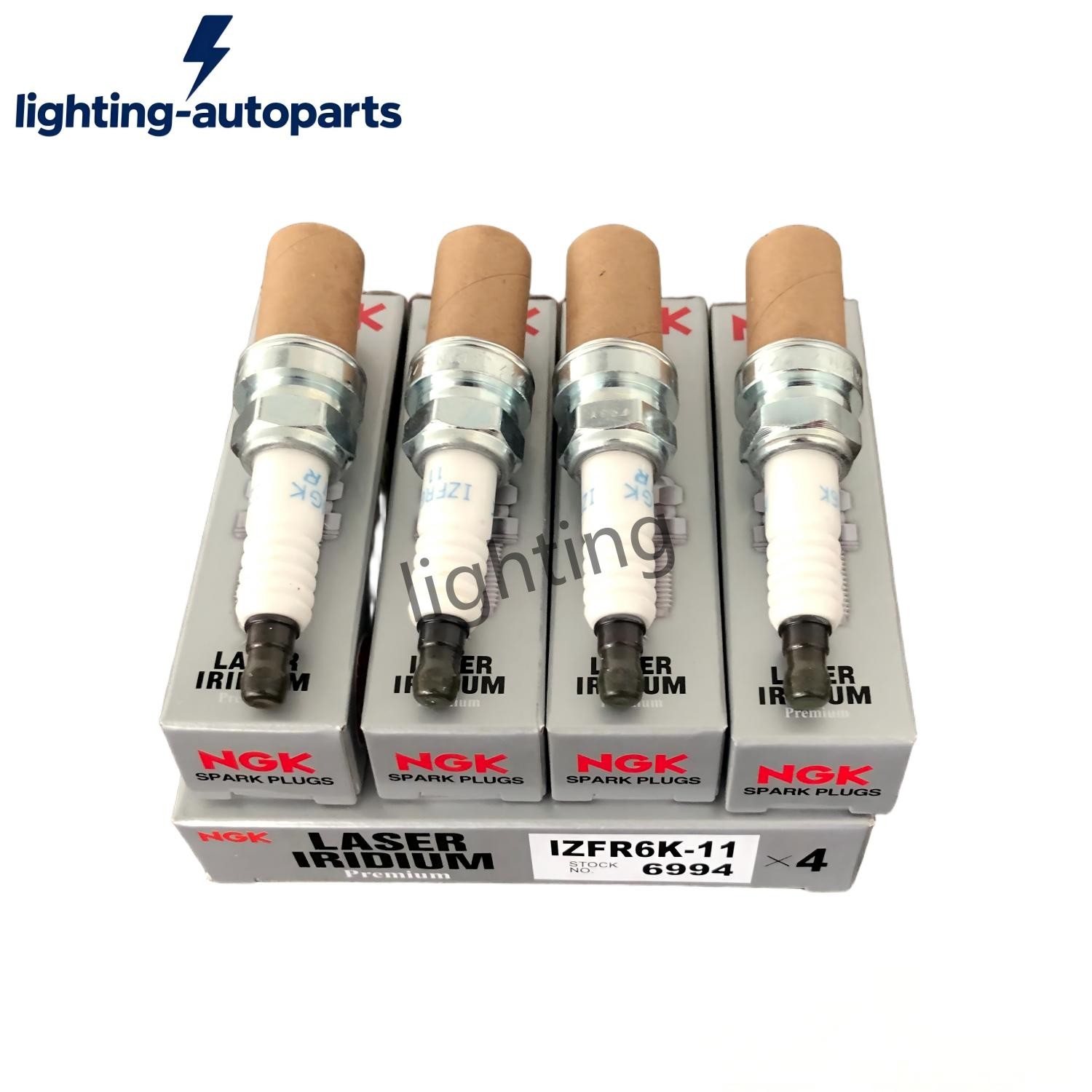 NEW 4pcs  NGK 6994 IZFR6K11  For Honda Accord Civic CRV Acura
