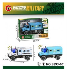 military recreational vehicle with light and sound