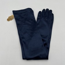 BRAND NEW  Nylon Spandex Dark Blue Arm Length Gloves - 90 Nylon 10 Spandex