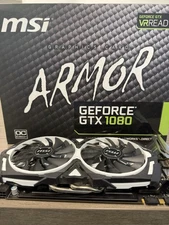 MSI Computer GTX 1080 ARMOR 8G OC NVIDIA Geforce Video Card