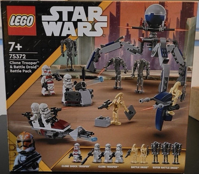 LEGO Star Wars Clone Trooper & Battle Droid Battle Pack 75372, 215 Teile, 7+