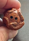Vintage Signed Japanese Red Lacquer Cinnabar Dragon Netsuke - 2" — photo 5