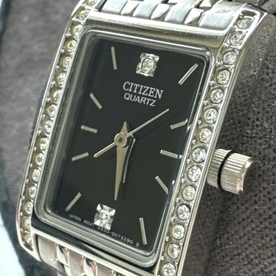 Citizen Women's Classic Quartz Silver Stainless Steel Watch 18 MM Vintage